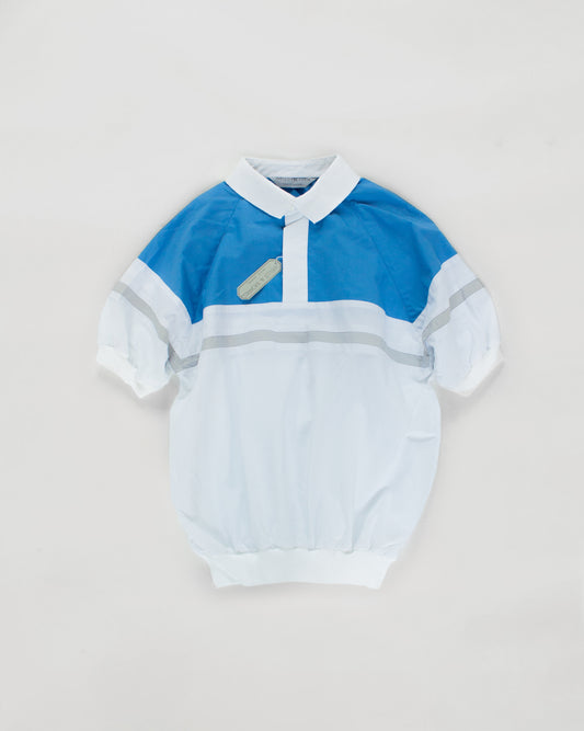 Color Block Polo Shirt Blue