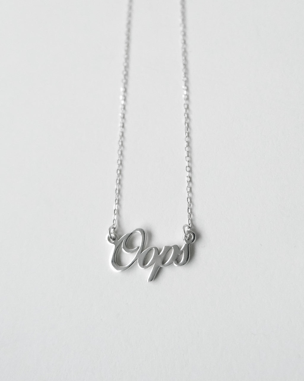 Souvenir Necklace - Oops