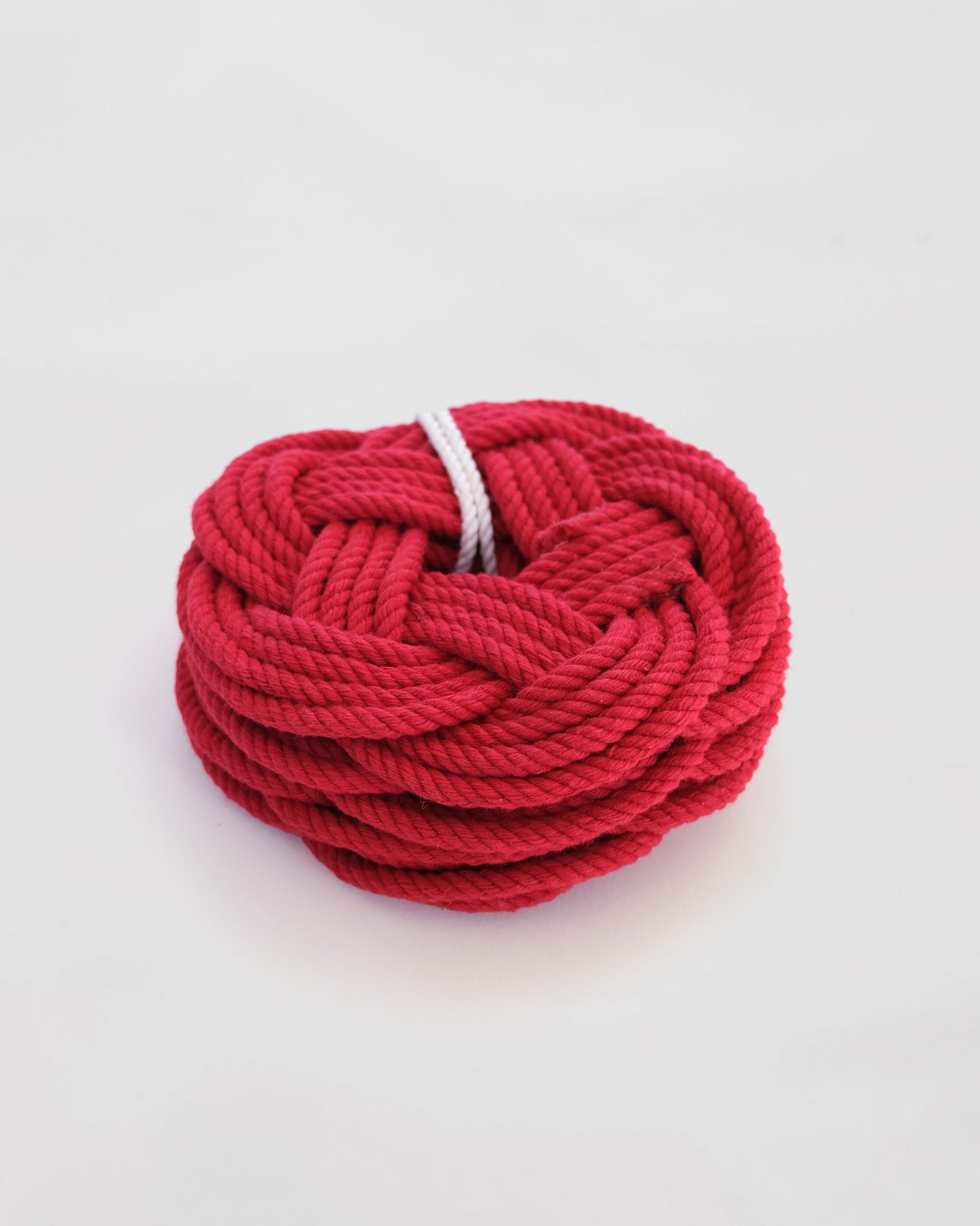 Hand-Woven Knot Coaster Set of 4