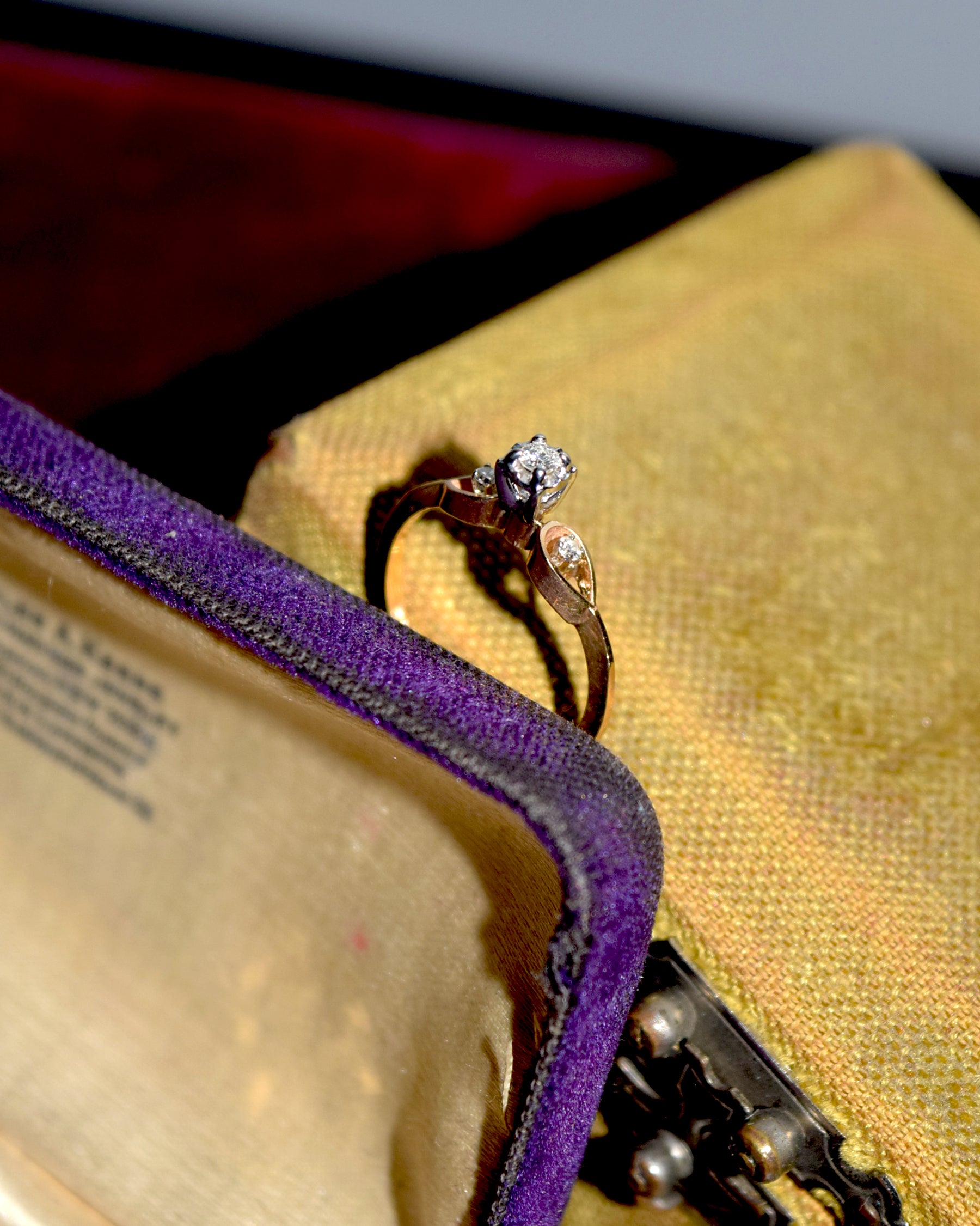 14k Gold × Diamond Ring