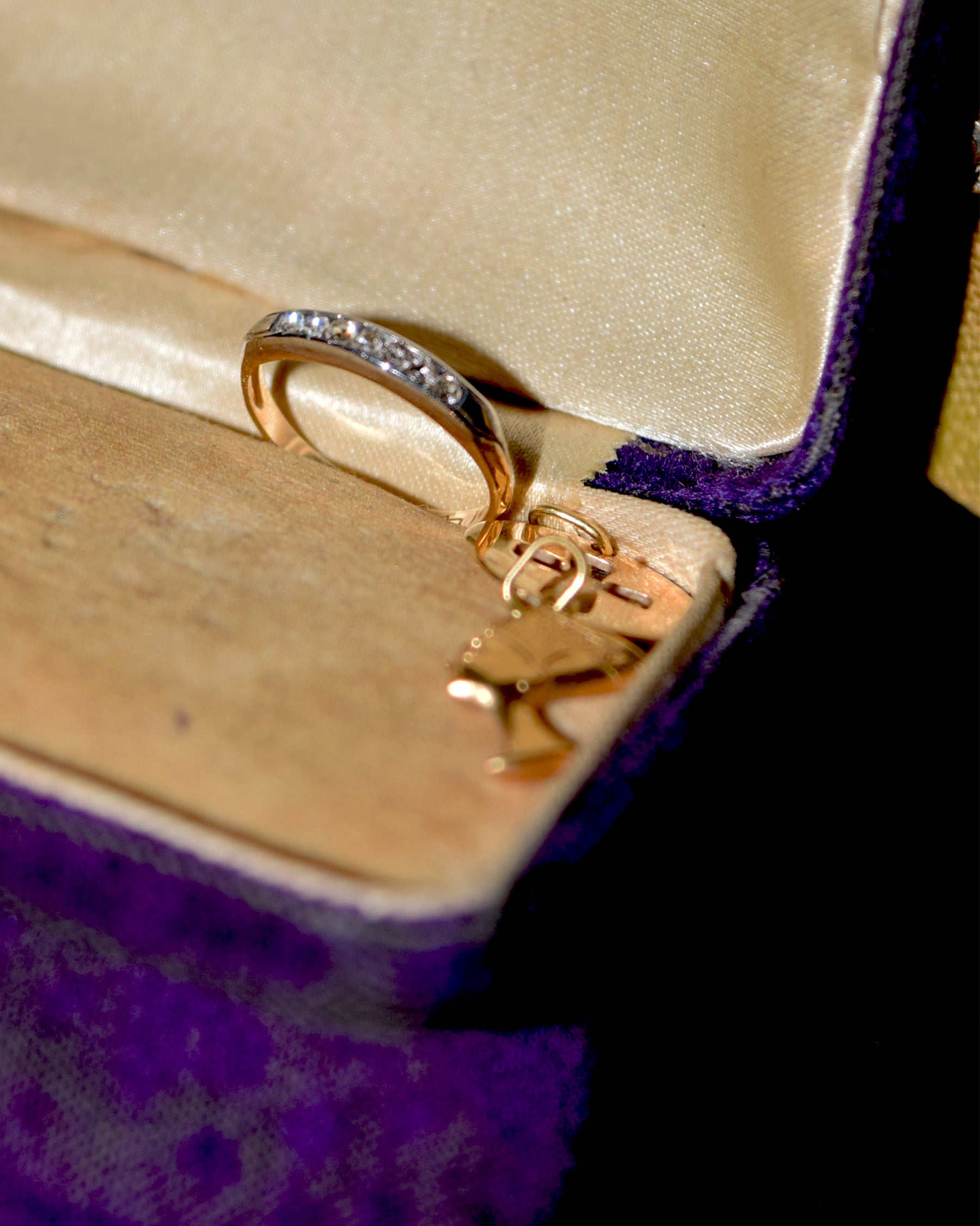 14k Gold × Diamond Ring