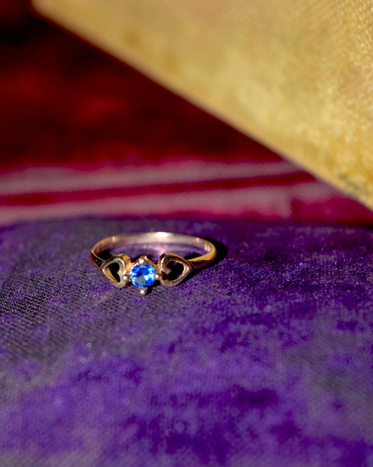 14k Gold × Sapphire Ring