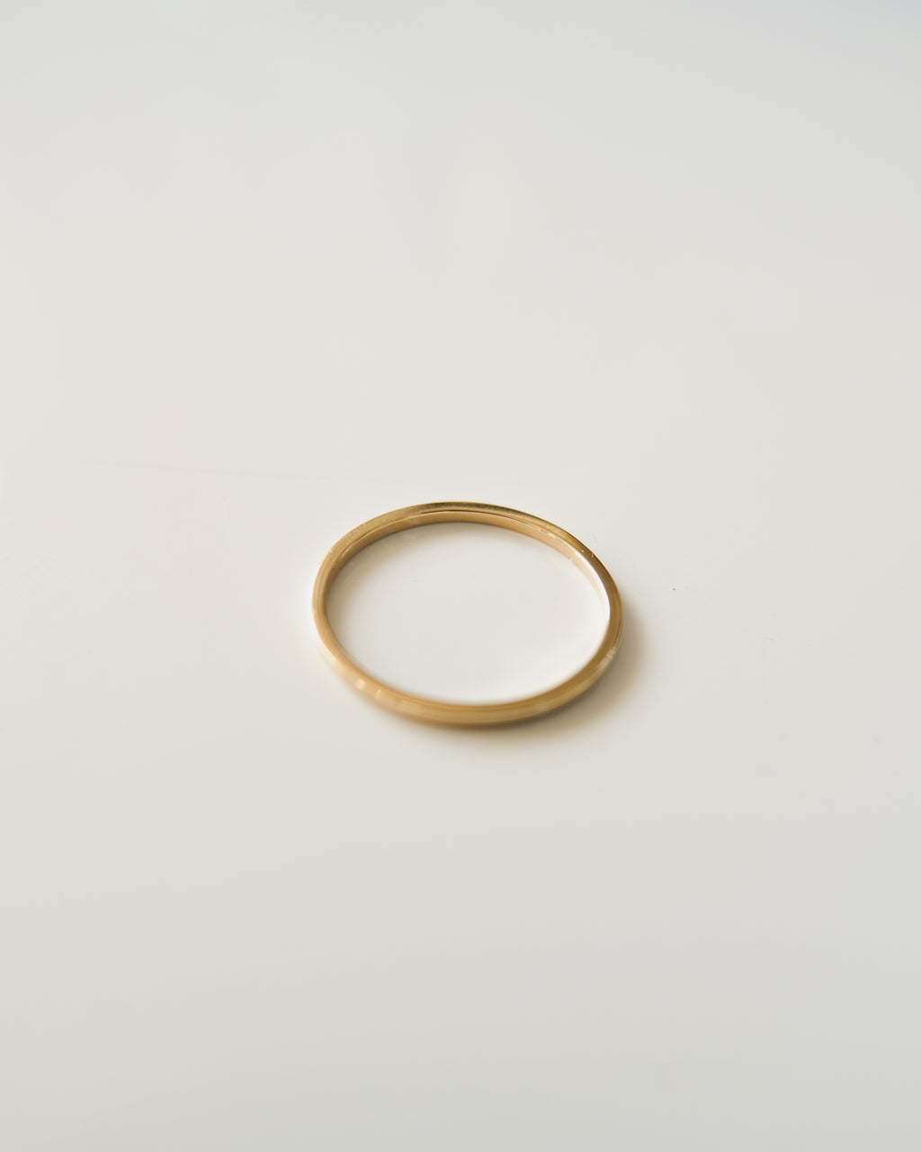 14k Gold Skinny Ring - 1mm