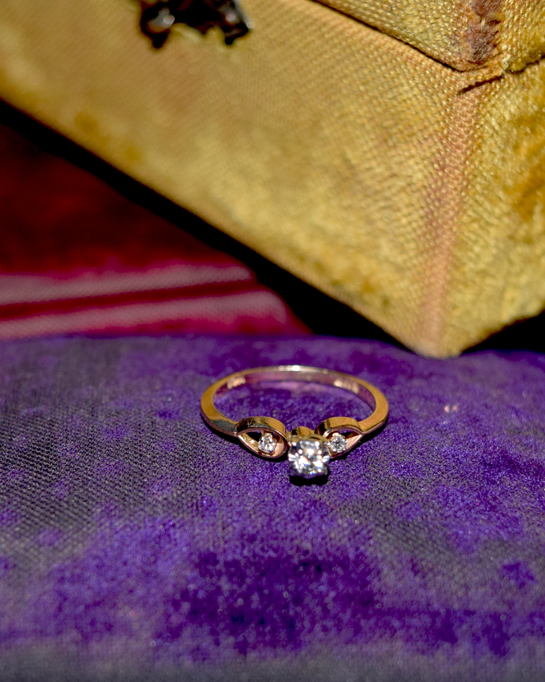 14k Gold × Diamond Ring