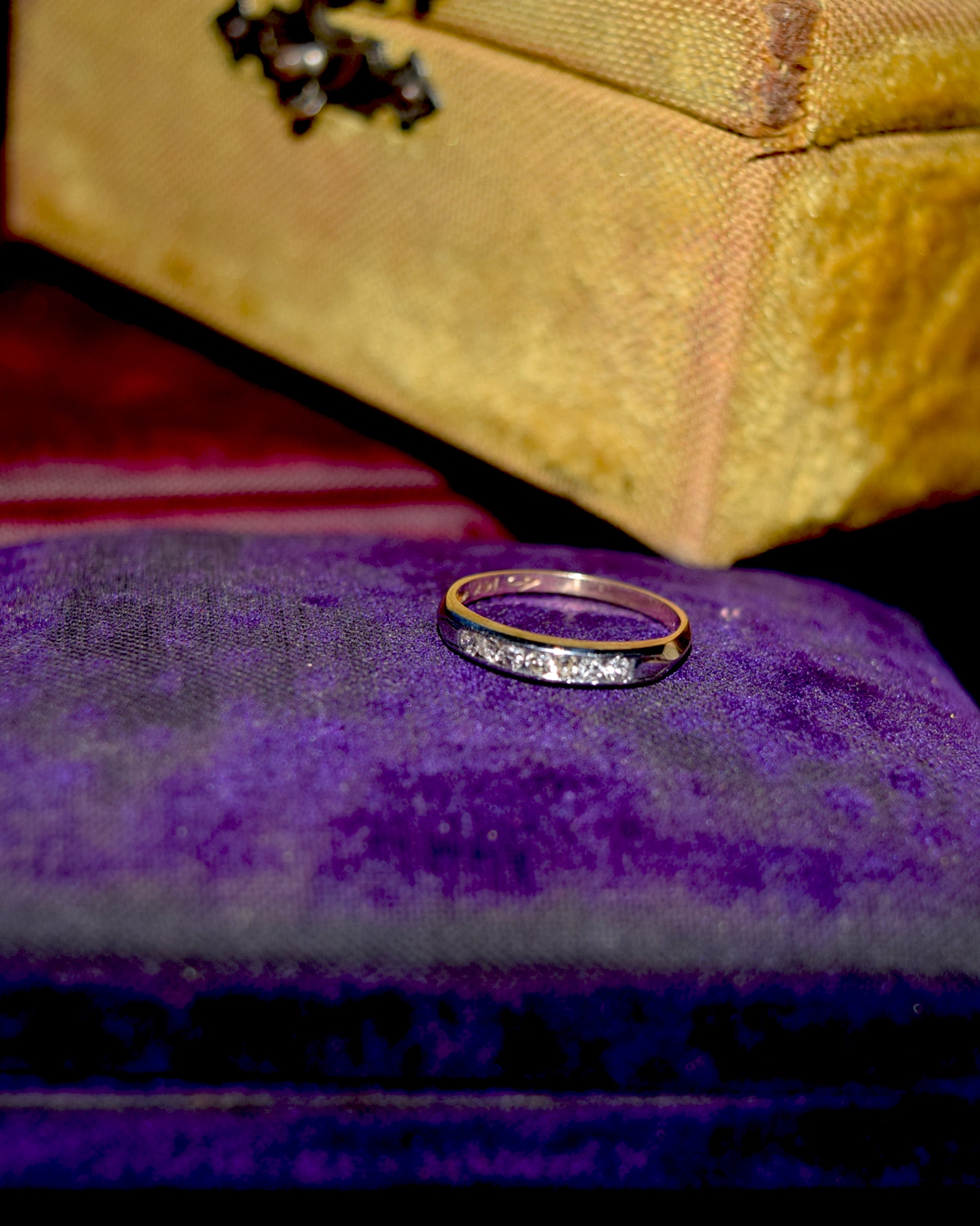 14k Gold × Diamond Ring