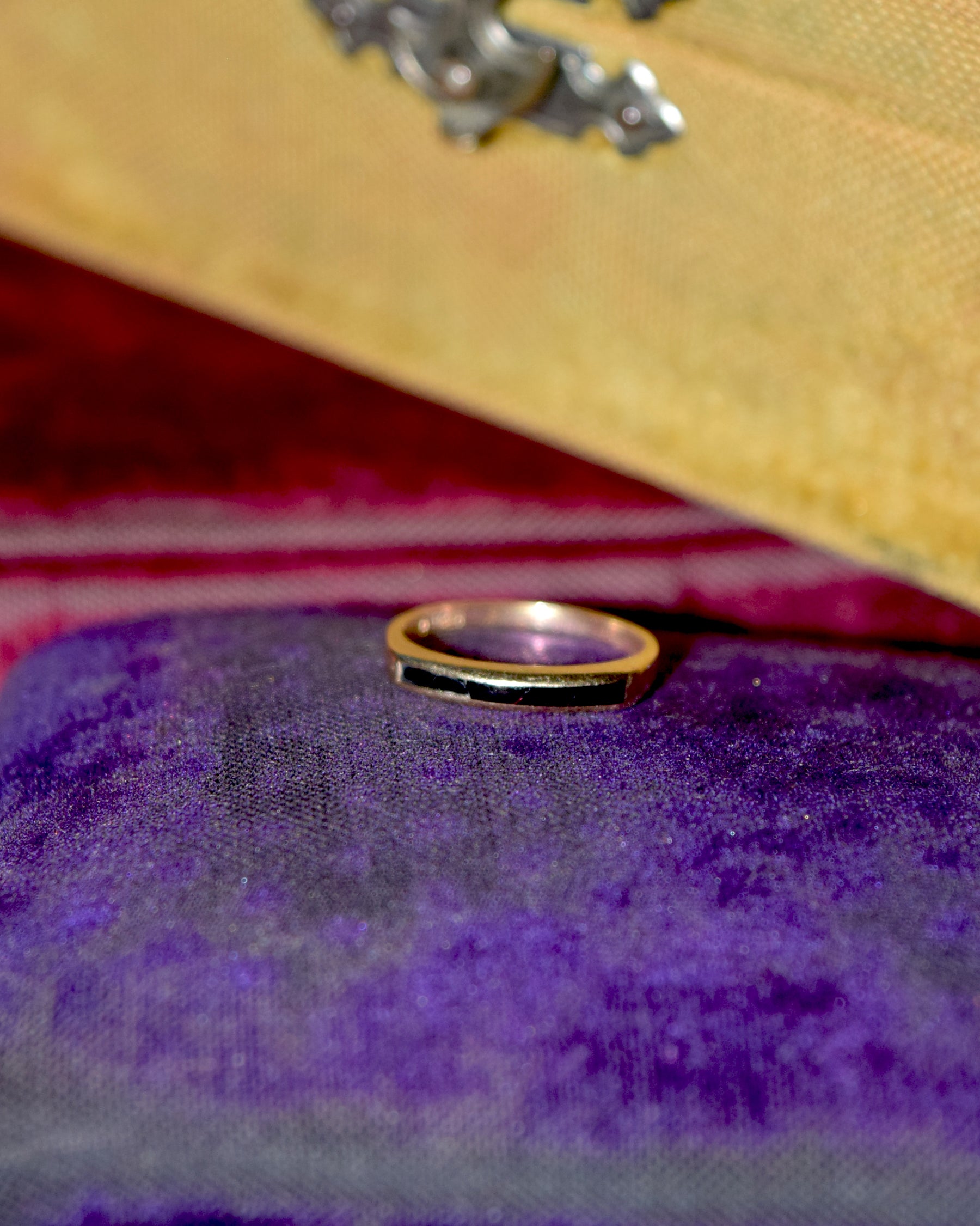 14k Gold × Onyx Ring