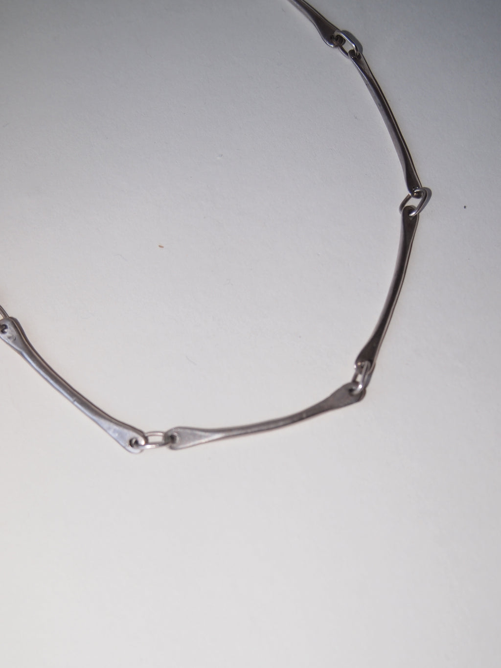 Silver Linked Choker