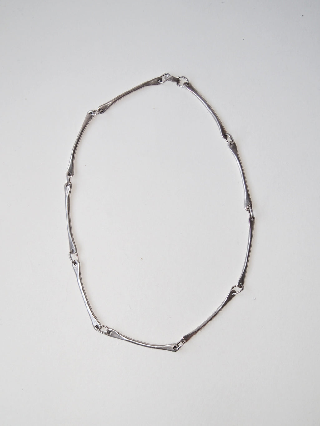 Silver Linked Choker