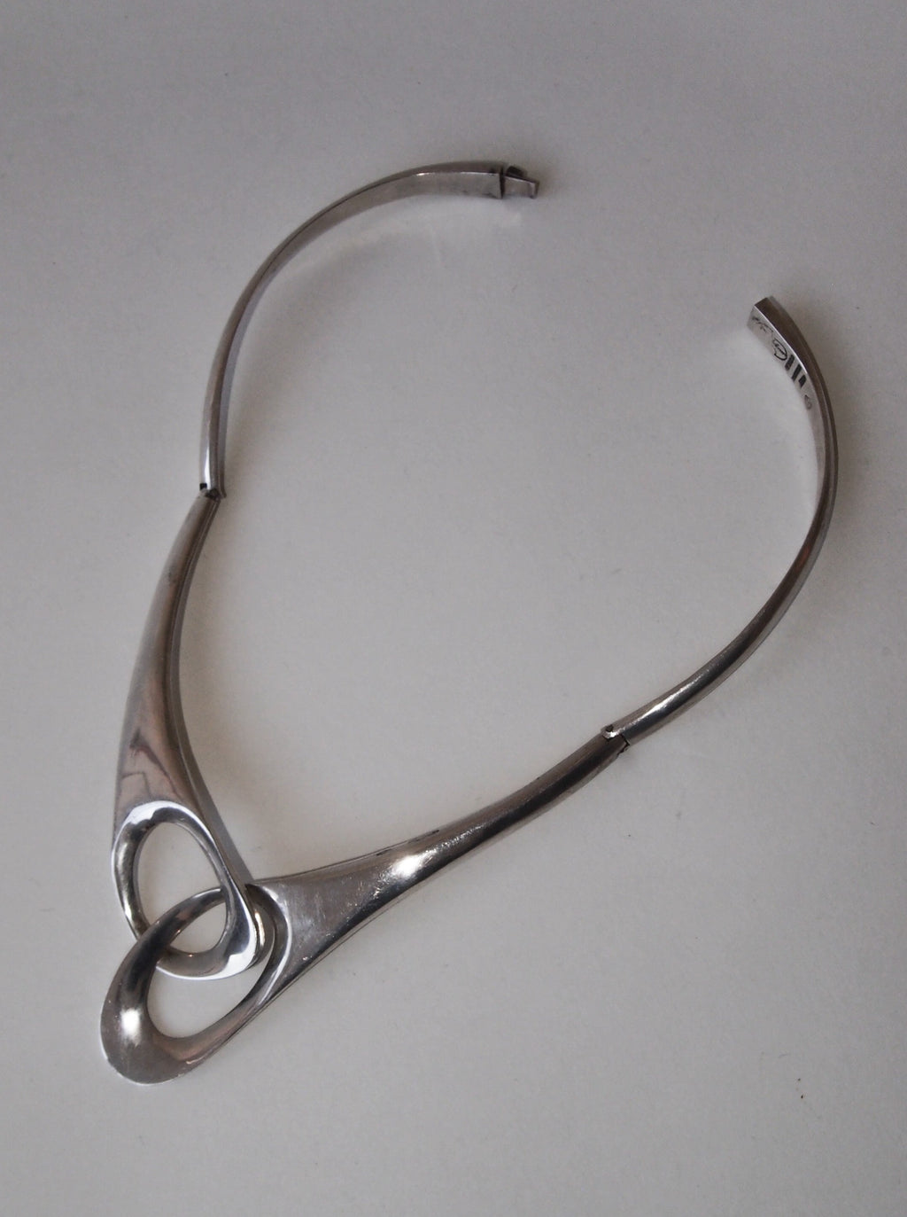 Silver Modern Necklace