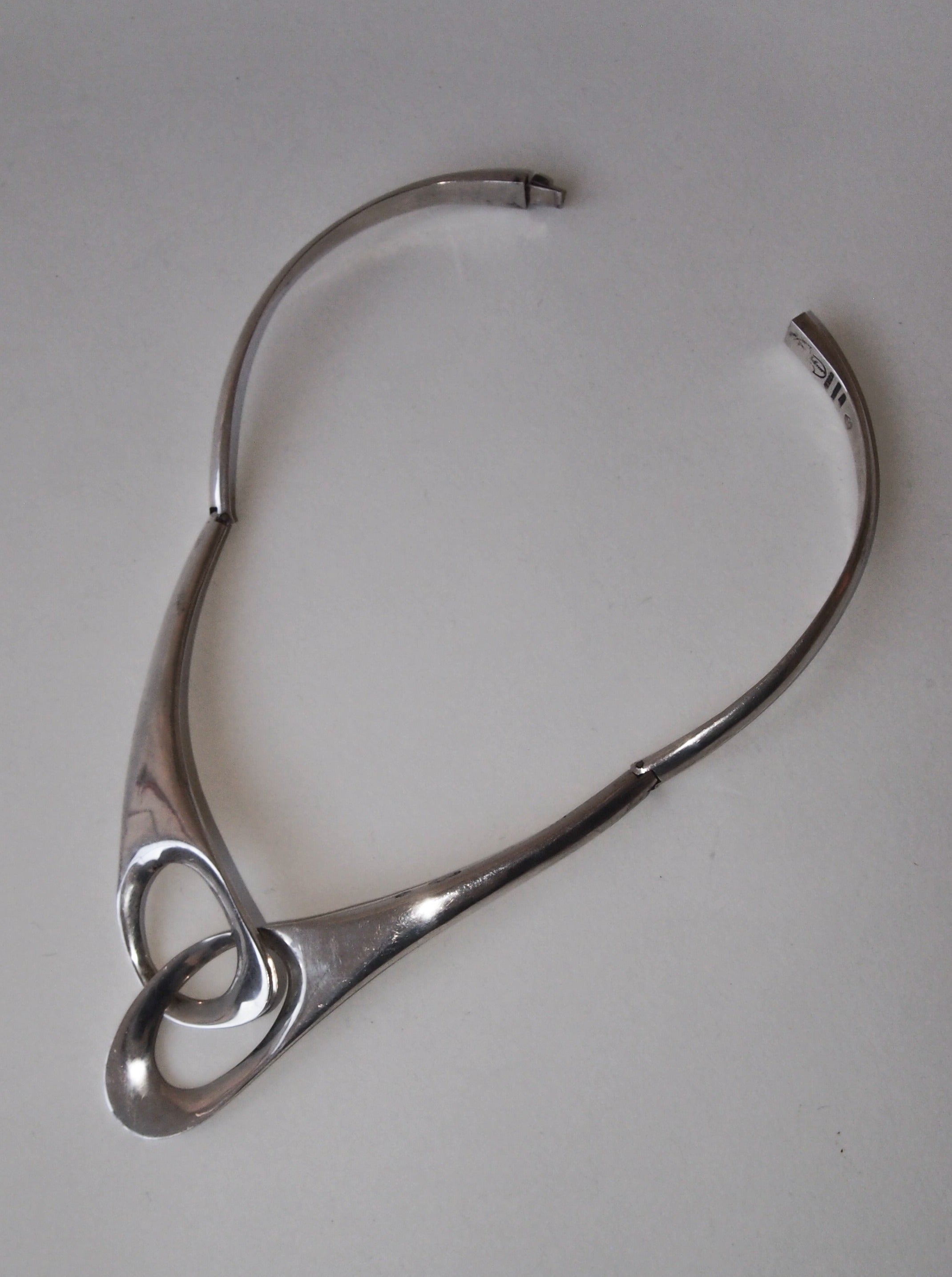 Silver Modern Necklace