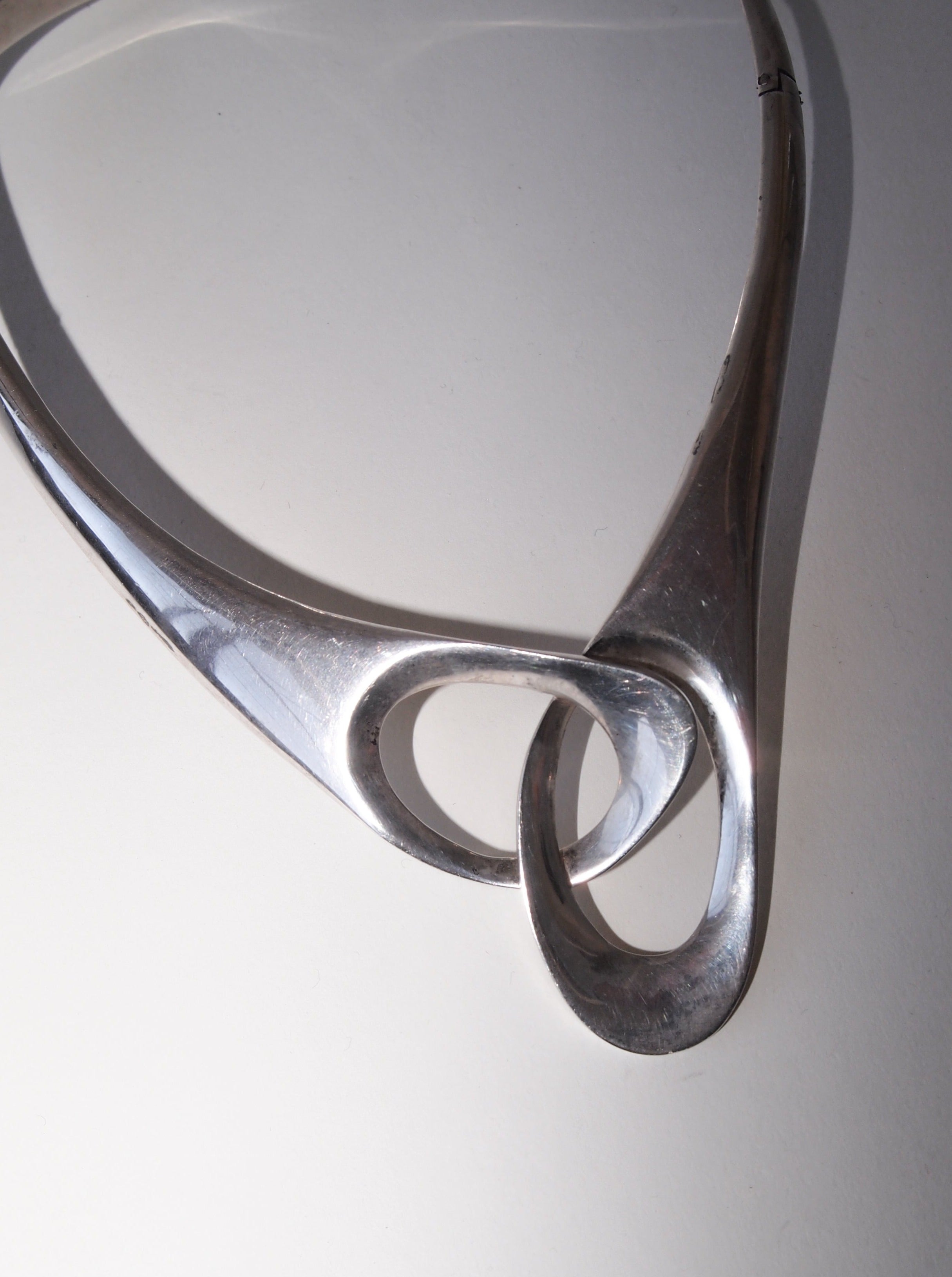 Silver Modern Necklace