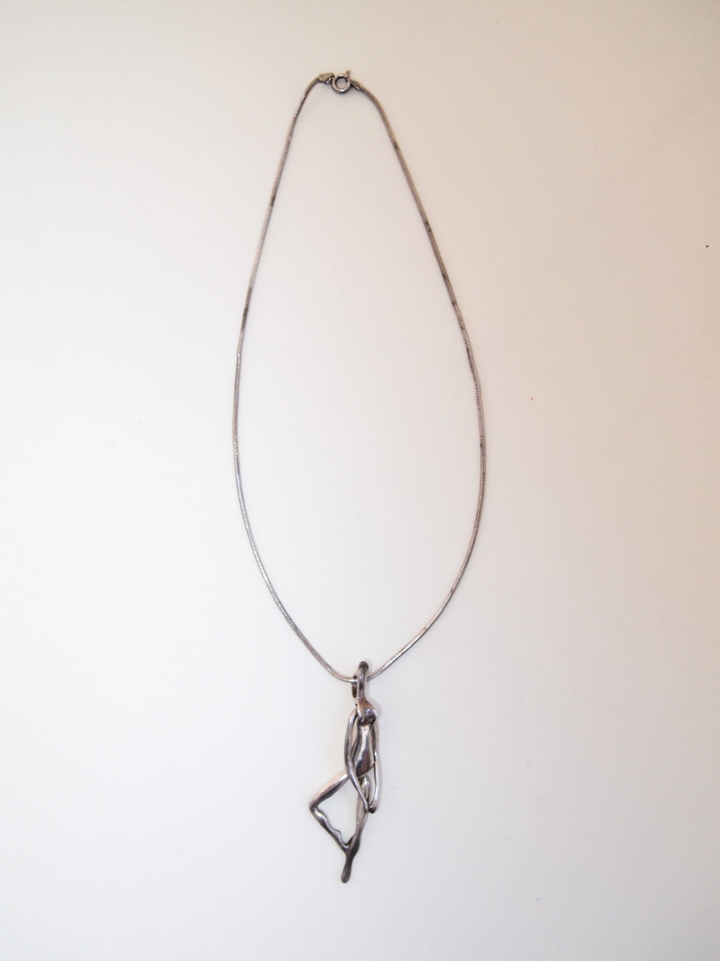 Silver Necklace "Body"