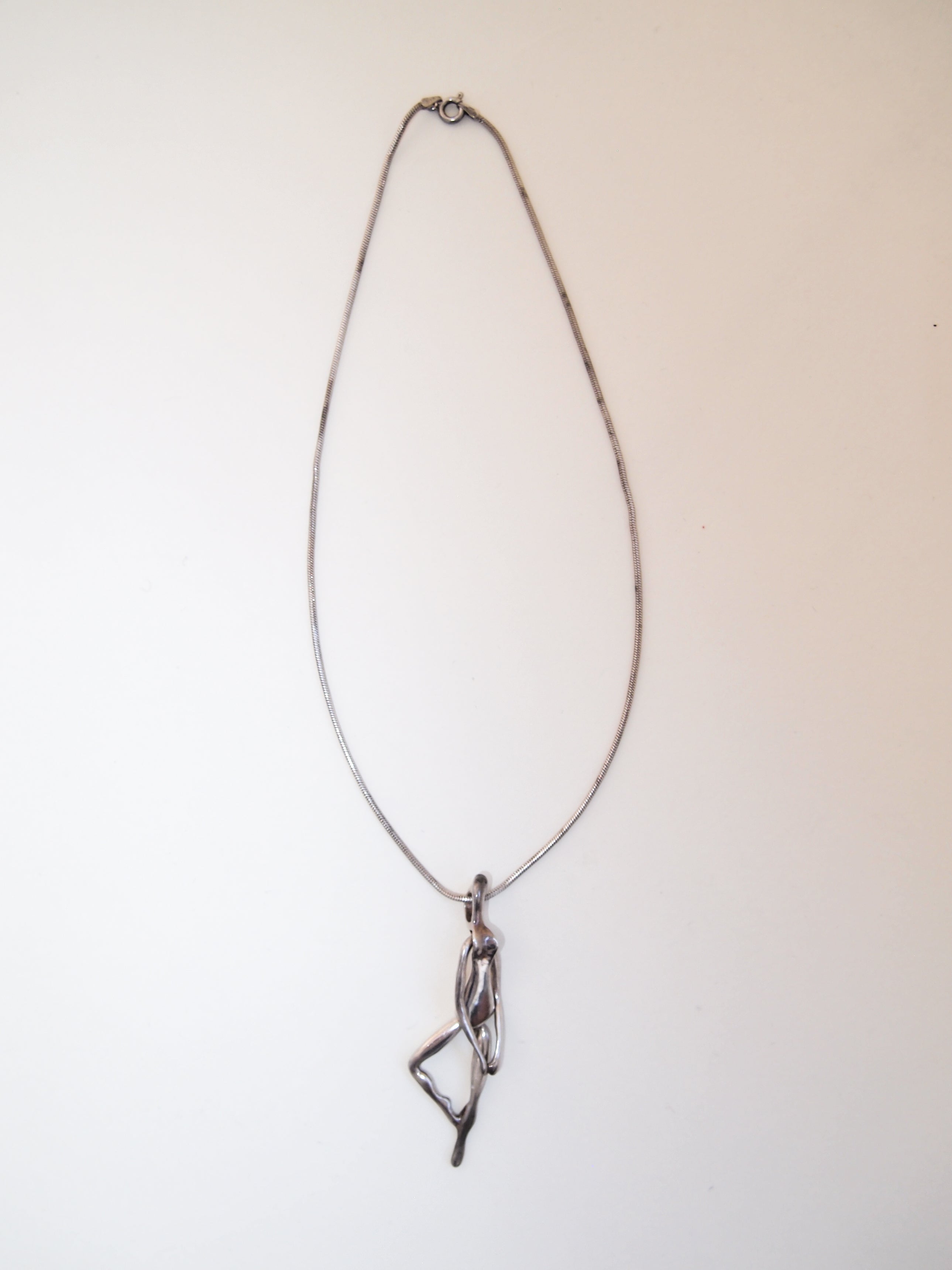 Silver Pendant "Body"