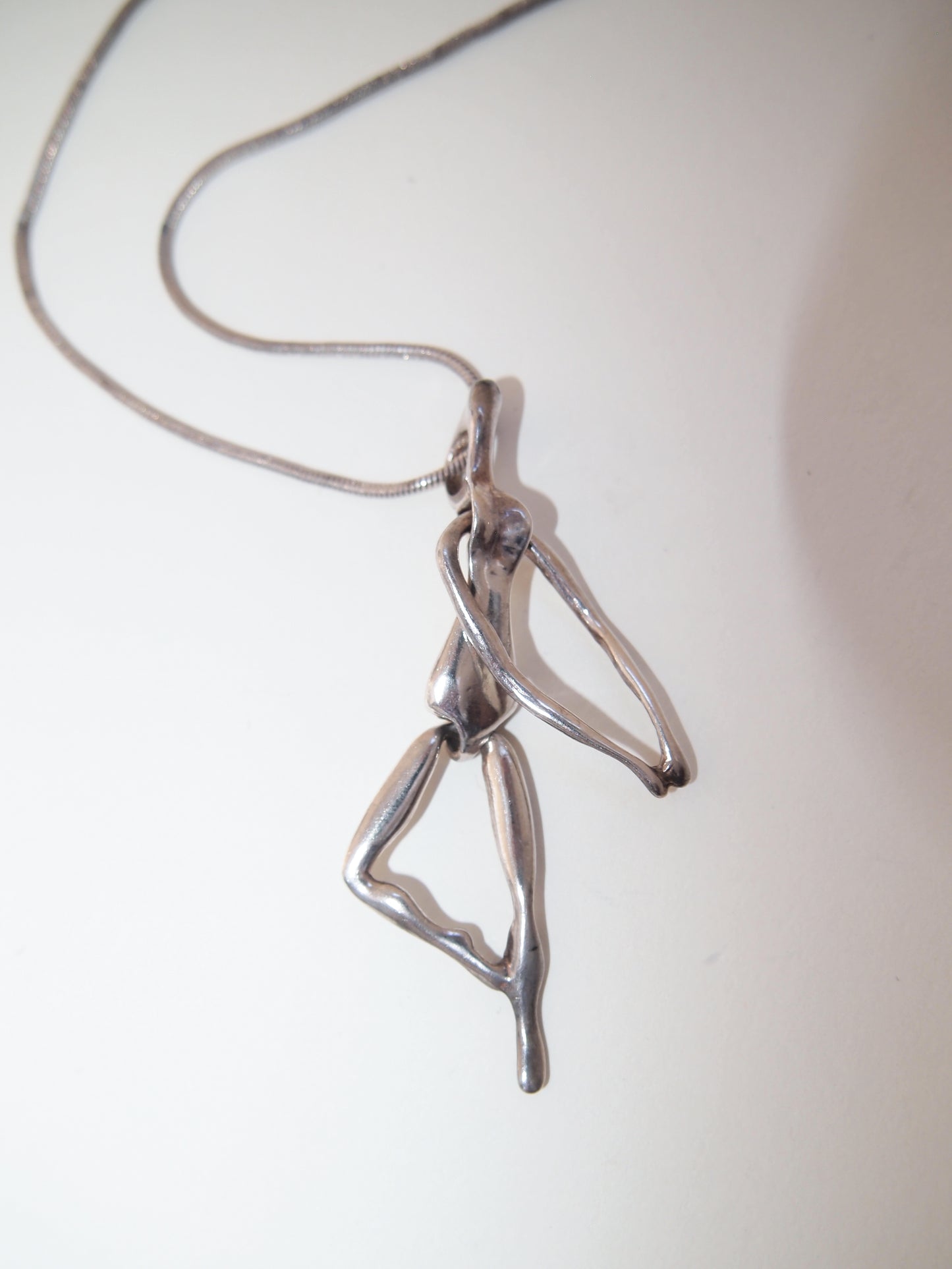 Silver Pendant "Body"