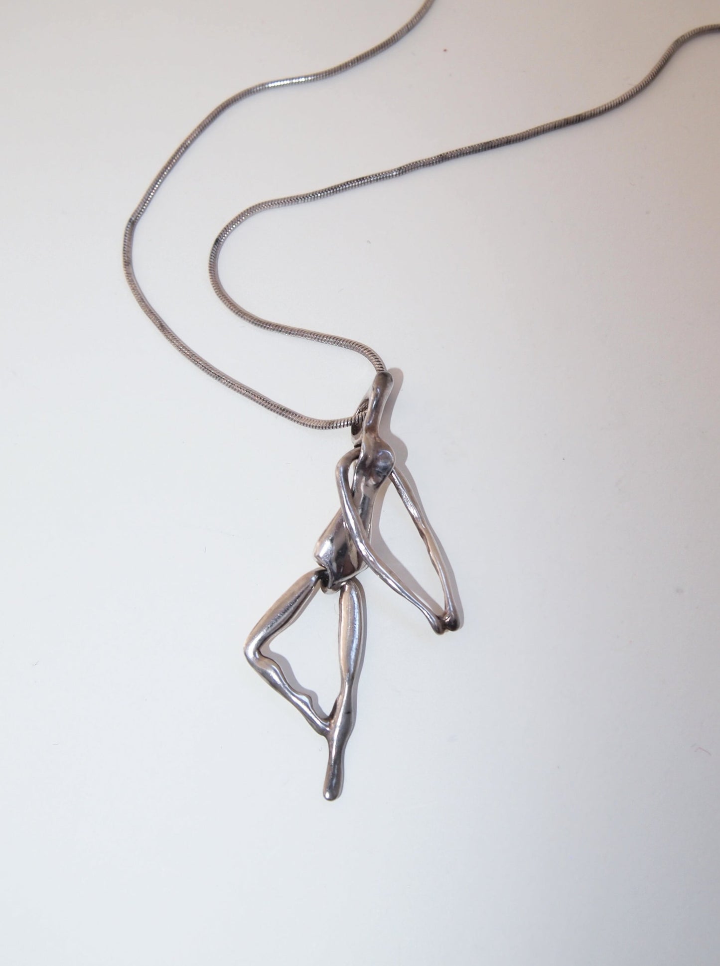 Silver Pendant "Body"