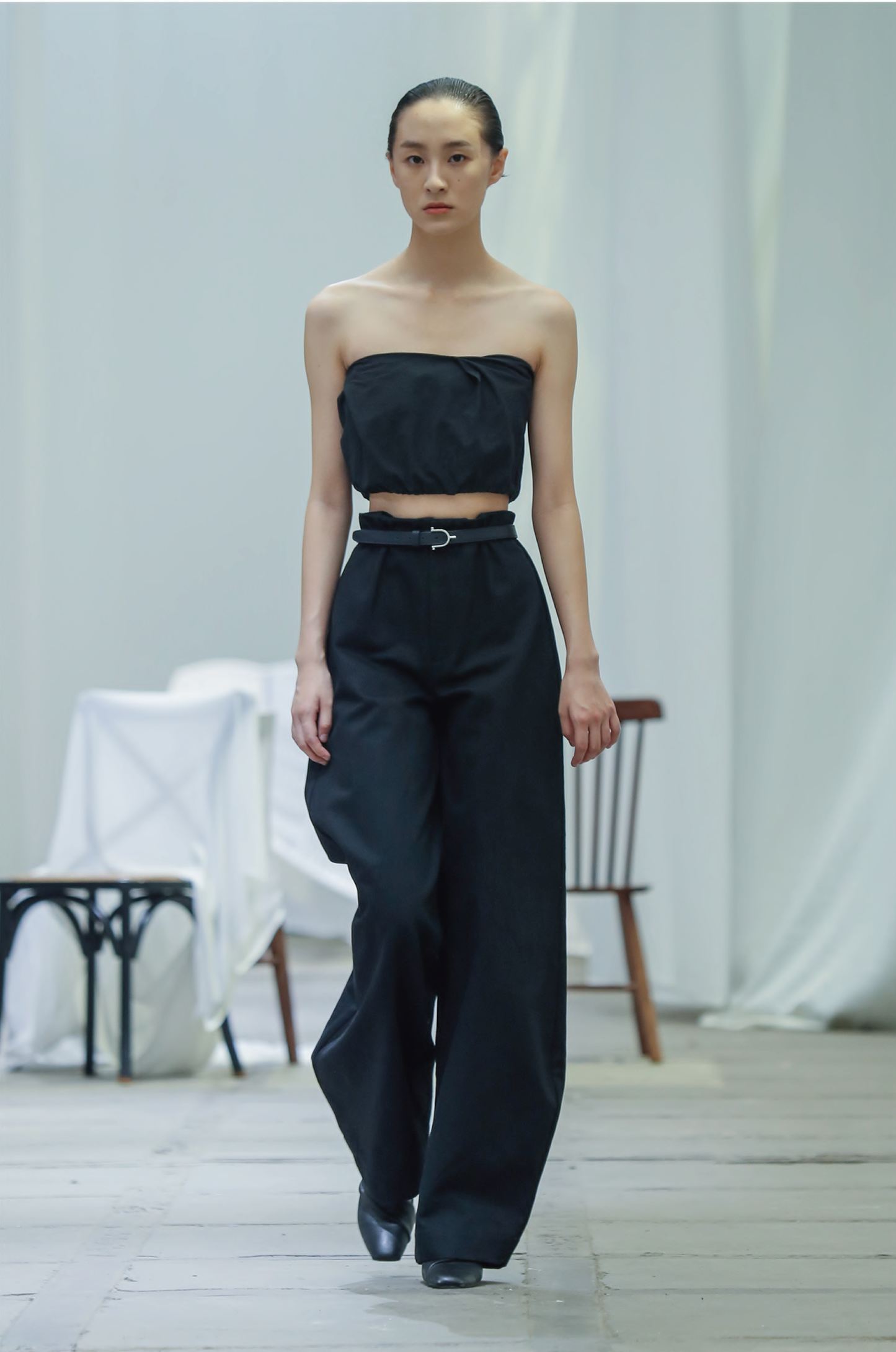Cocoon Shape Trousers