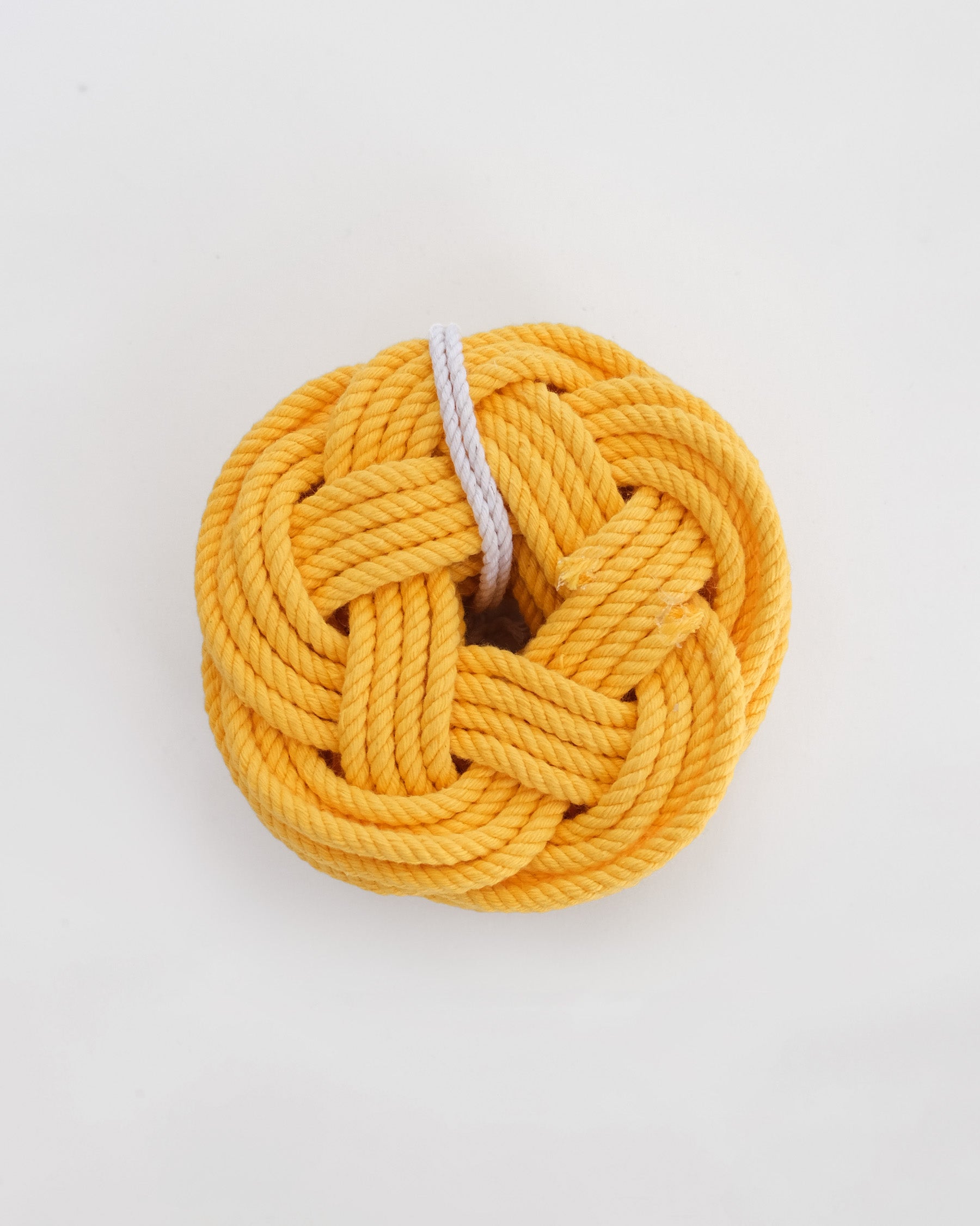 Hand-Woven Knot Coaster Set of 4